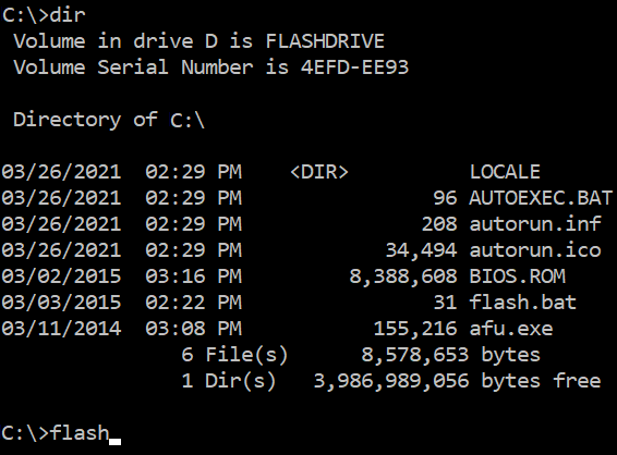 a MS-DOS bootable flash drive - OnLogic Support